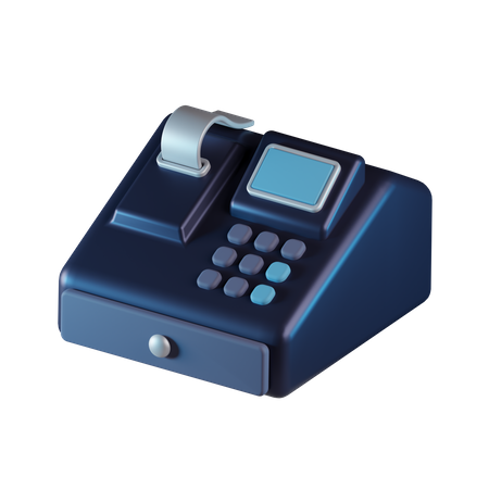 Cashier  3D Icon