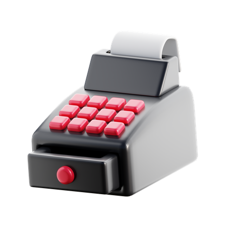 Cashier  3D Icon