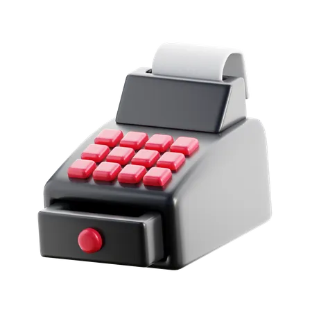 Cashier  3D Icon