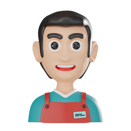 Cashier  3D Icon