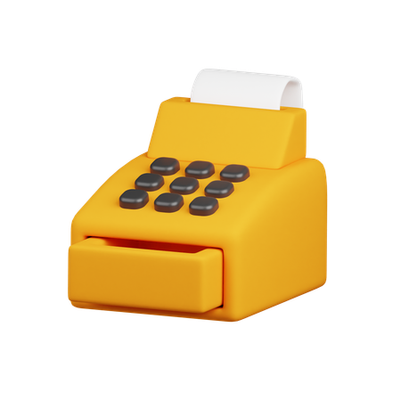 Cashier  3D Icon