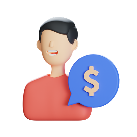 Cashier  3D Icon