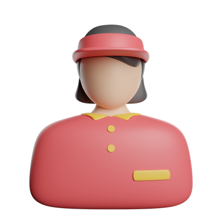 Cashier  3D Icon