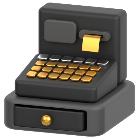 Cashier  3D Icon