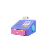 cashier machine emoji 3d