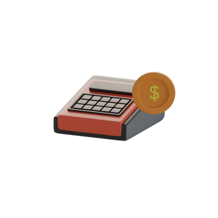 Cashier machine  3D Icon