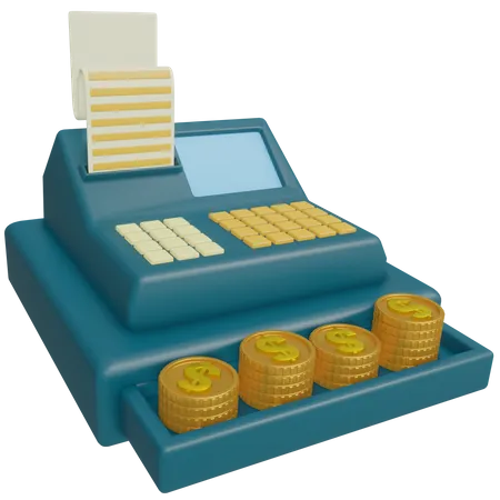 Cash Machine Payment 3 D Objects With High Resolution 3D Icon