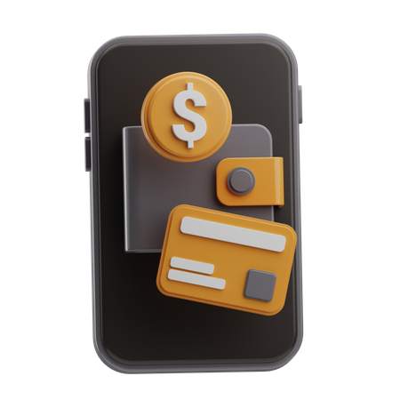 Cashless  3D Icon