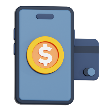 Cashless  3D Icon