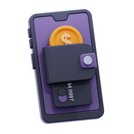 Cashless  3D Icon