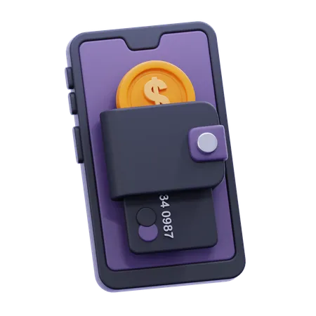 Cashless  3D Icon