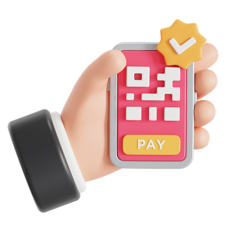 Cashless payment  3D Icon