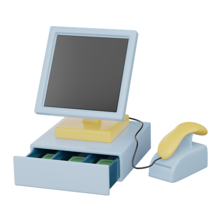 Cashregister  3D Icon