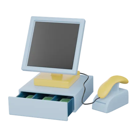 Cashregister  3D Icon