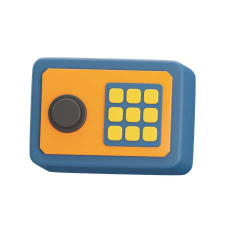 Casier  3D Icon