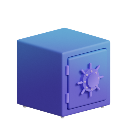 Casier  3D Icon