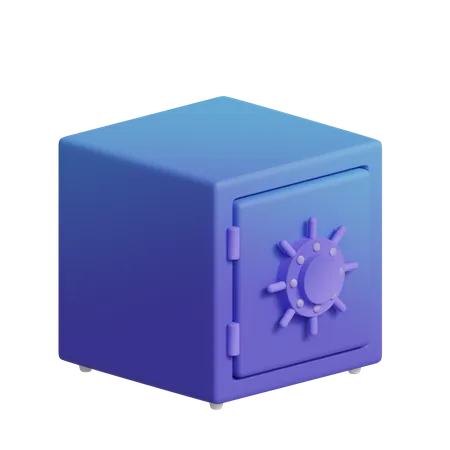 Casier  3D Icon