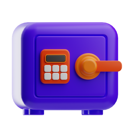 Casier bancaire  3D Icon