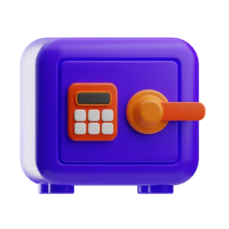 Casier bancaire  3D Icon