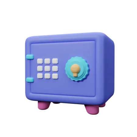 Casier bancaire  3D Icon