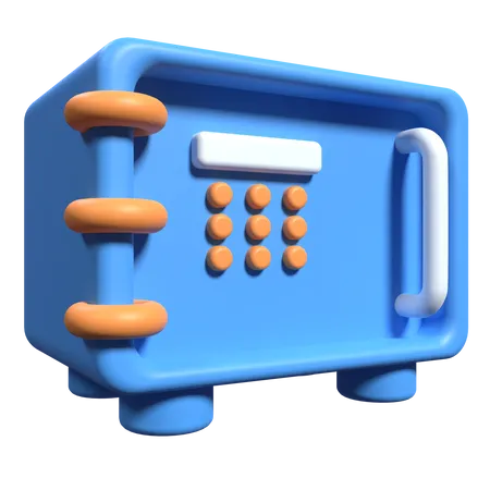 Casier bancaire  3D Icon