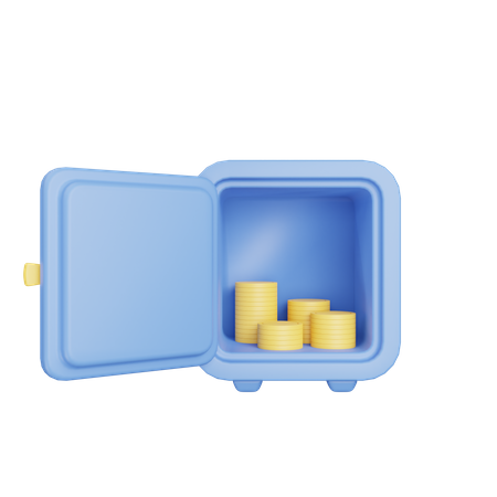 Casier bancaire  3D Icon
