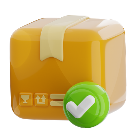 Casilla de verificación  3D Icon