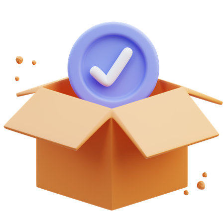 Casilla de verificación  3D Icon