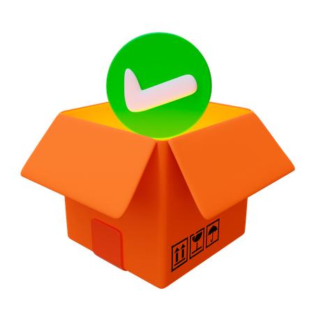 Casilla de verificación  3D Icon
