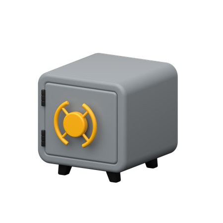 Casillero del banco  3D Icon