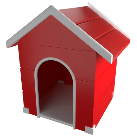 Casa de animais de estimação  3D Icon
