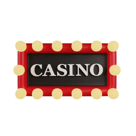 Playing In Casino 3D Icon