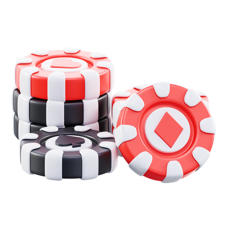 Casino Chip  3D Icon