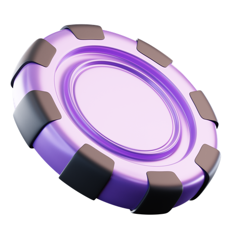 Casino Chip  3D Icon