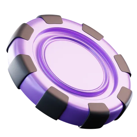 Casino Chip  3D Icon