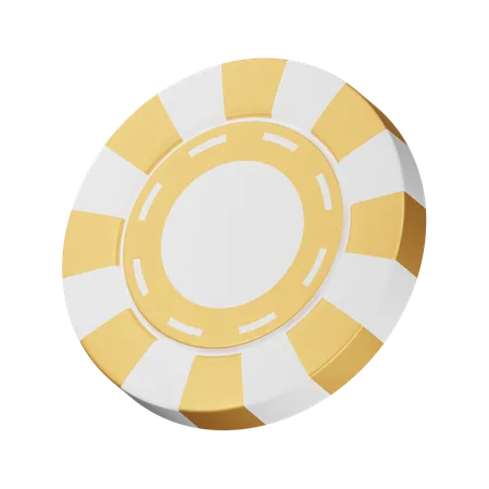 Casino Chip  3D Icon