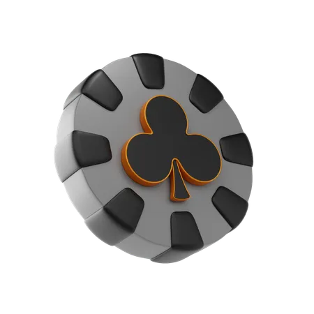 Casino Chip  3D Icon