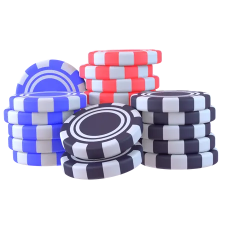 Casino Chip  3D Icon