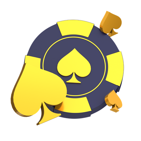 Casino-Chip-Club  3D Icon