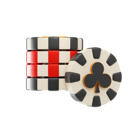 Casino-Chips  3D Icon