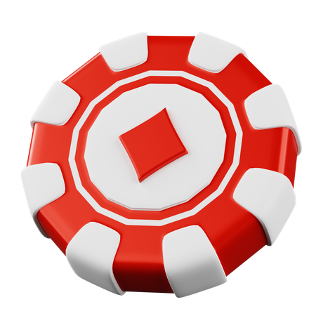 Casino Chips  3D Icon