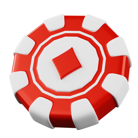 Casino Chips  3D Icon