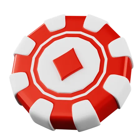 Casino Chips  3D Icon