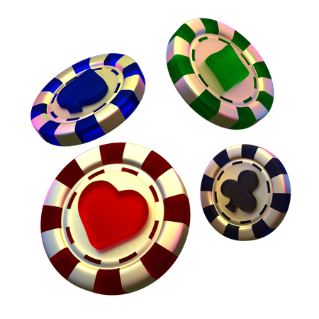 Casino Chips  3D Icon