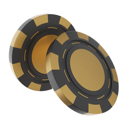 Casino Chips  3D Icon