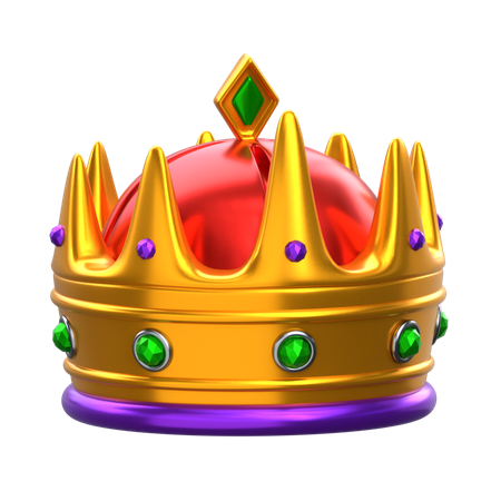 Casino Crown 3D Icon