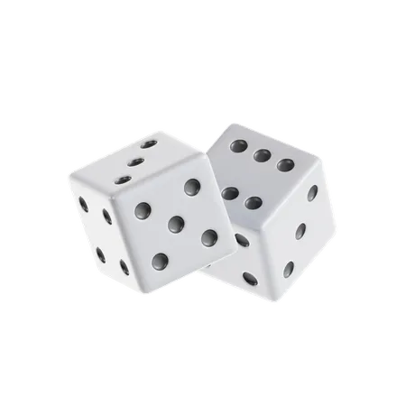 Casino Dices  3D Icon