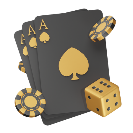 Casino Game  3D Icon