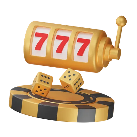 Casino Game  3D Icon