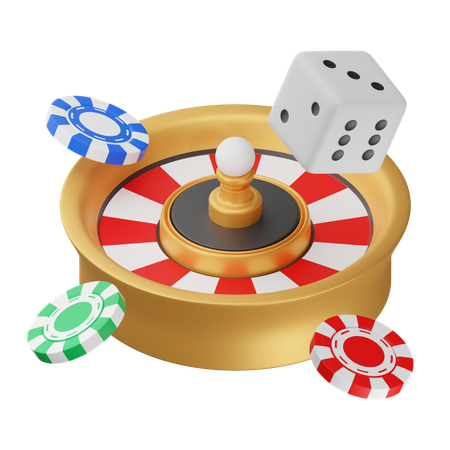 Casino Game  3D Icon